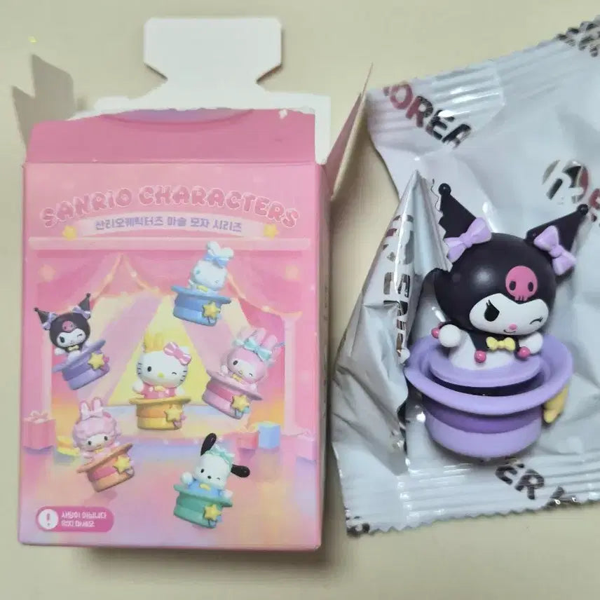 [BUNJANG] Sanrio Kuromi Magic Hat Figure (New) / [새상품] 산리오 랜덤 피규어 > 쿠로미 마술 모자 피규어