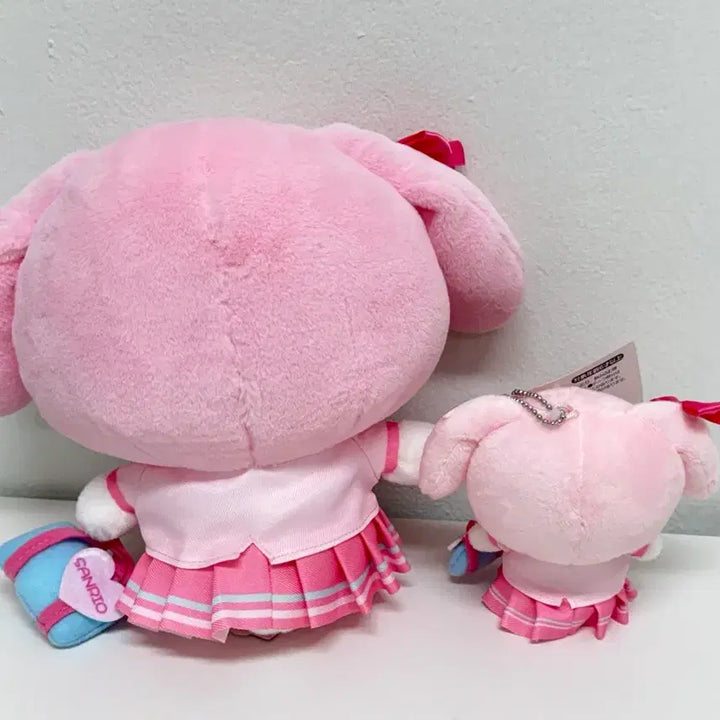 [BUNJANG] Kirameki 1st Edition My Melody Plush &amp; Mascot Bundle Set / 키라메키 1탄 마이멜로디 누이, 마스코트 일괄