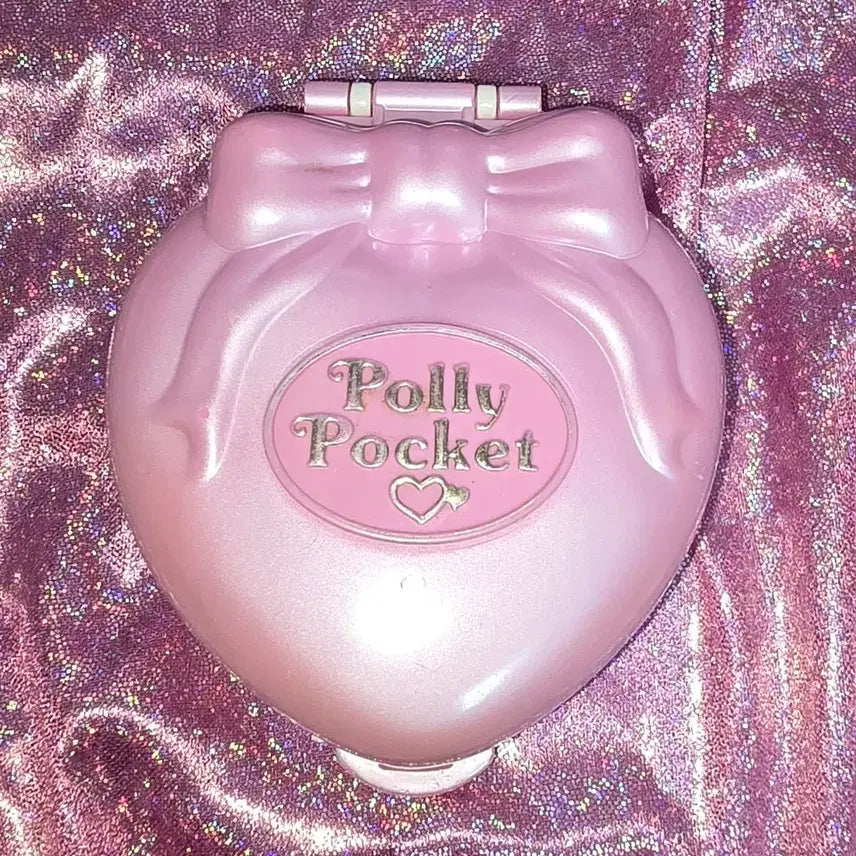 [BUNJANG] Polly Pocket Pink Salon Playset / 폴리포켓 핑크 살롱