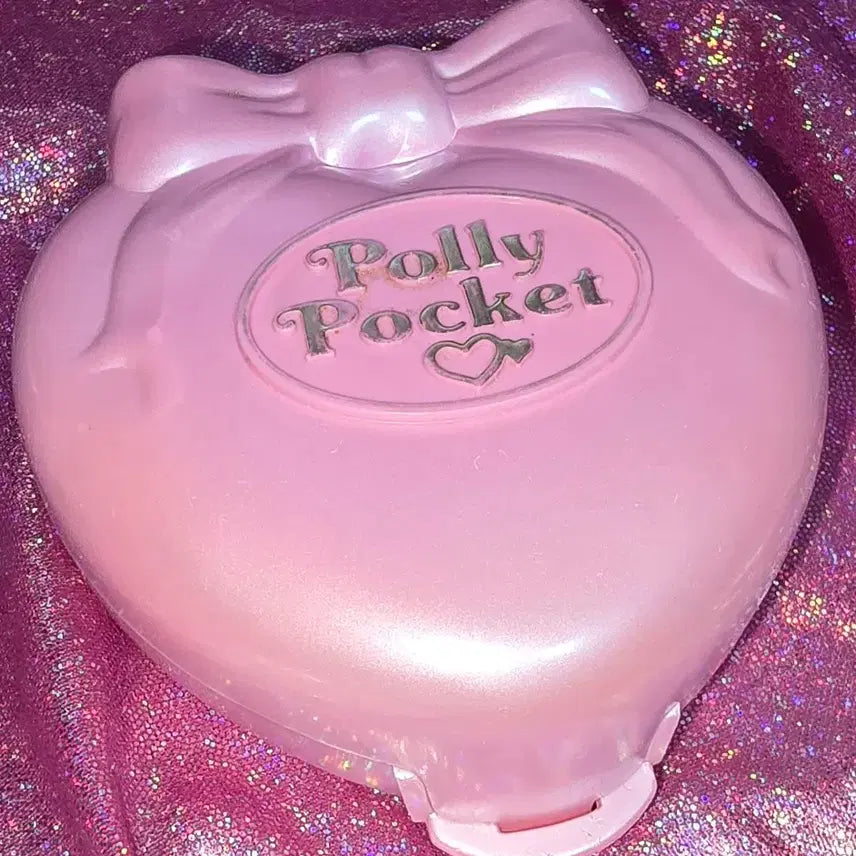 [BUNJANG] Polly Pocket Pink Salon Playset / 폴리포켓 핑크 살롱