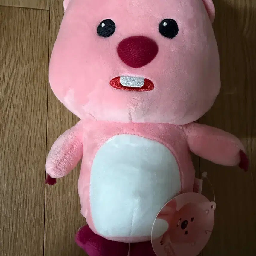 [BUNJANG] Zanmang Loopy Pink Plush Toy / 잔망루피 인형