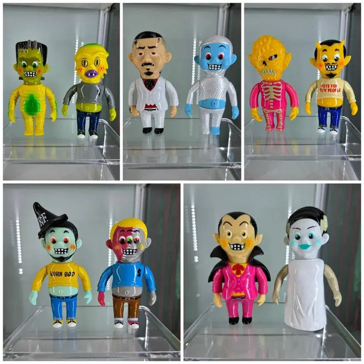 [BUNJANG] Headlock Studio Sofubi Figure 10pc Bundle Set / 헤드록 아트토이 소프비 headlock studio 헤드락 피규어 10종 일괄