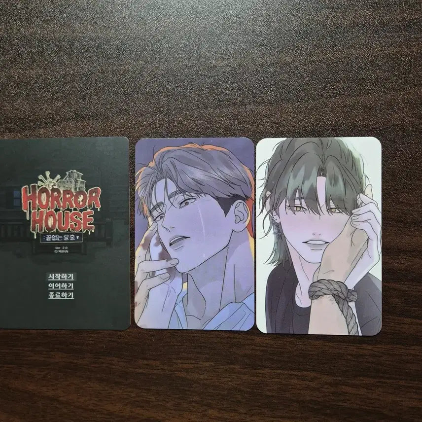 [BUNJANG] Dreadful Night Dreadpullna MOPHON Horror House 10th Limited Edition Manuscript Photocard / 드레드풀나잇 드풀나 모펀 호러하우스 10특전 원고 포토카드 포카