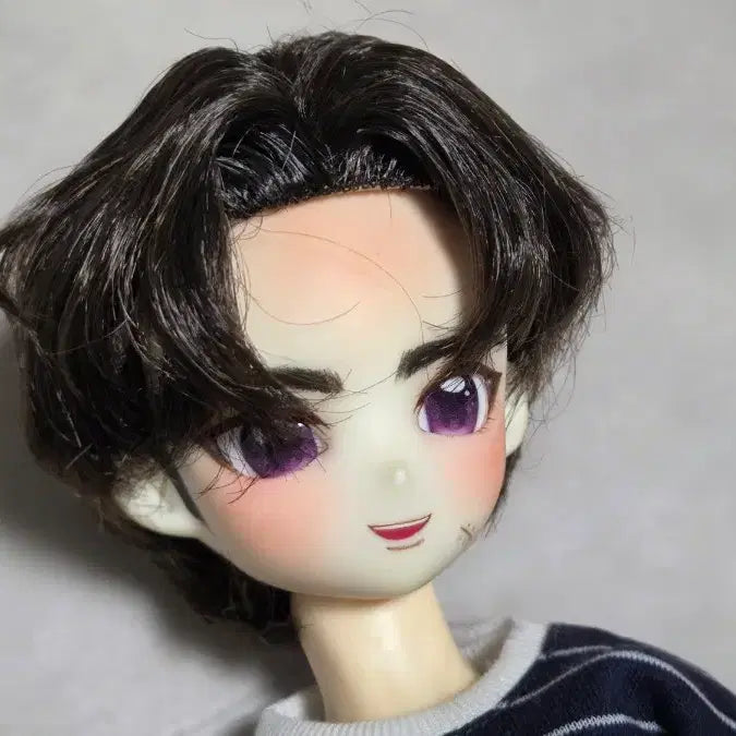 [BUNJANG] 7-8 inch Setting Wig for MSD Doll / msd용 7-8인치 셋팅가발