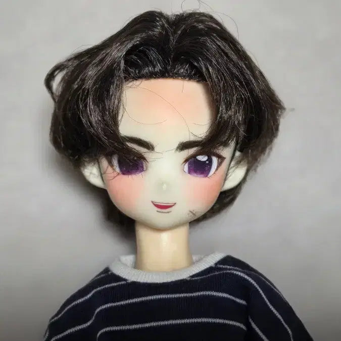 [BUNJANG] 7-8 inch Setting Wig for MSD Doll / msd용 7-8인치 셋팅가발