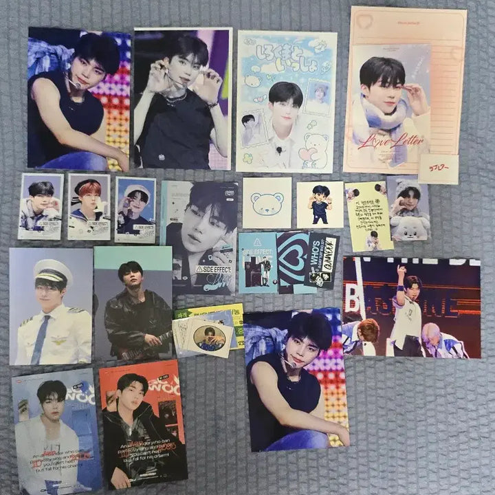 [BUNJANG] ZB1 Park Gunwook Birthday Cafe Goods Bundle Set / 제베원 박건욱 생카 굿즈