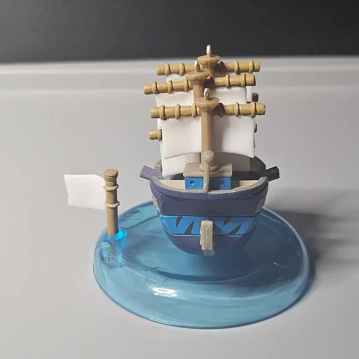 [BUNJANG] One Piece Yurukore Shaking Navy Ship Figure (No Box) / 원피스 유라코레 흔들흔들 해군선 피규어 (박스없음)