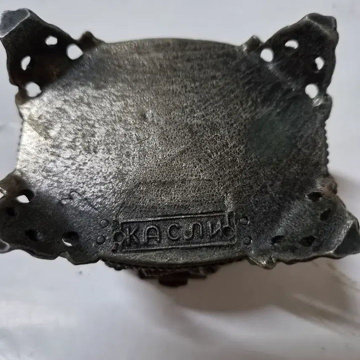 [BUNJANG] KASLI Iron Foundry "Jewelry Box" / 러시아 카슬리 철주조공장에서제작된 보석함 올려봅니다