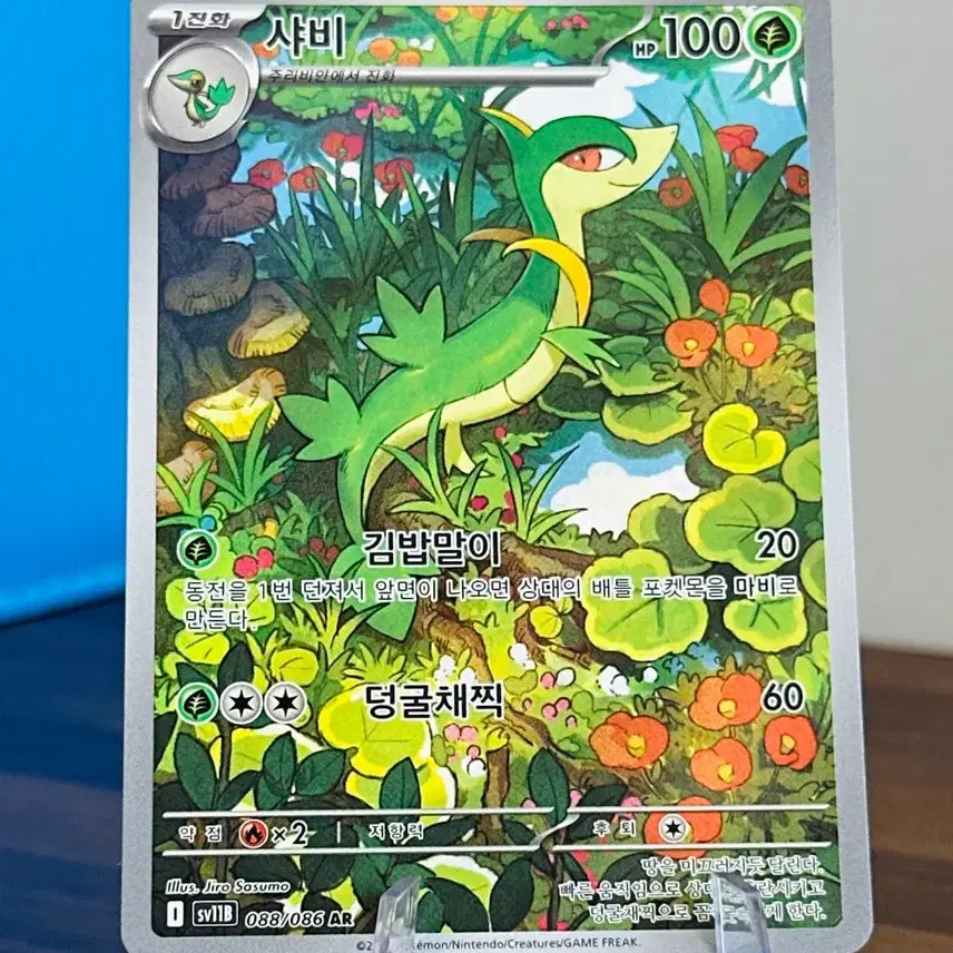 [BUNJANG] Pokemon Card Shaby AR / 포켓몬 카드 샤비 AR