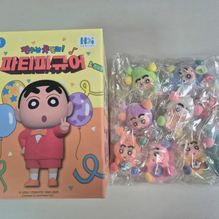 [BUNJANG] Crayon Shin-chan Party Mini Figure Set / 짱구는 못말려 파티피규어 / 미니피규어세트