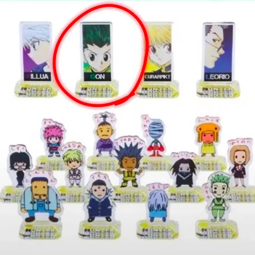 [BUNJANG] Hunter x Hunter Gon Freecss Mini Acrylic Standee / 점프샵 헌터헌터 미니 아크릴 곤