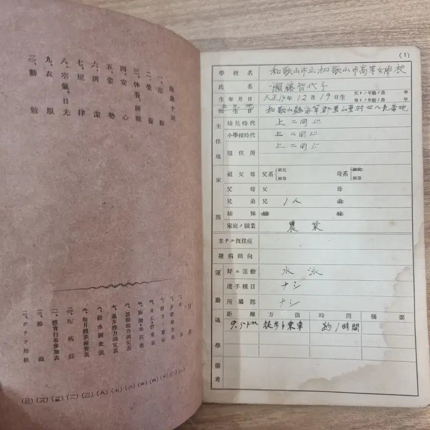 [BUNJANG] 1937 Japanese Colonial Era Physical Education Supplement / 1937년일제강정기때자료 채육증보