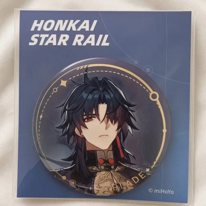 [BUNJANG] Honkai Star Rail Blade Can Badge (Defective) / [공식] 붕괴 스타레일 블레이드 캔뱃지 판매 (하자품)