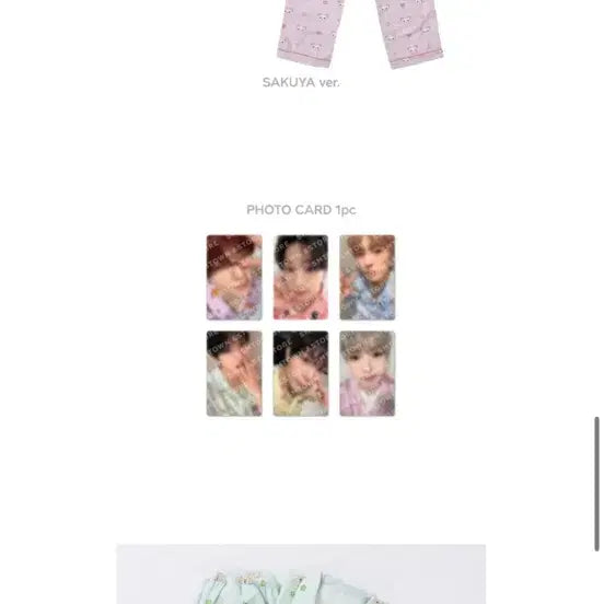 [BUNJANG] NCT WISH Pajama Set Sakuya Ver. / NCT WISH PAJAMA SET
