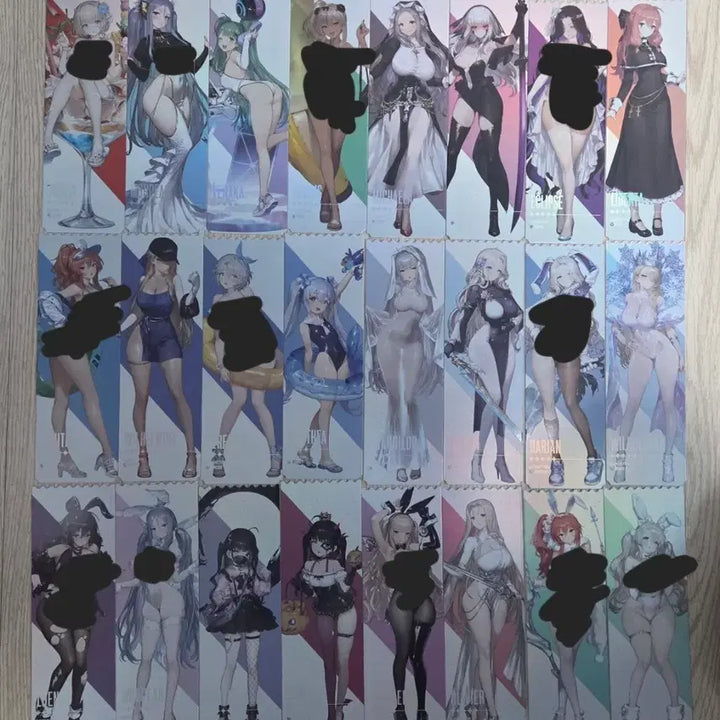 [BUNJANG] Brown Dust 2 Random Ticket &amp; Temperature Conversion Postcard Bundle Set / 온도 변환 엽서+랜덤 티켓 일괄 브라운더스트2