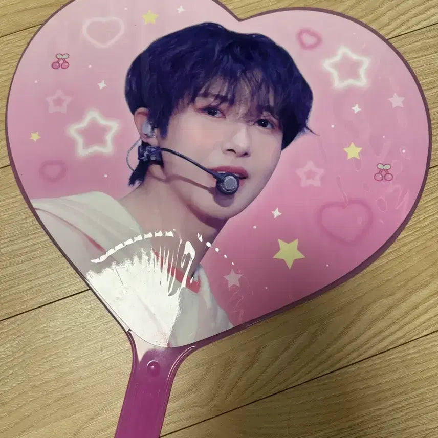 [BUNJANG] NCT DREAM Renjun Heart Uchiwa / 엔시티드림 런쥔 하트 우치와