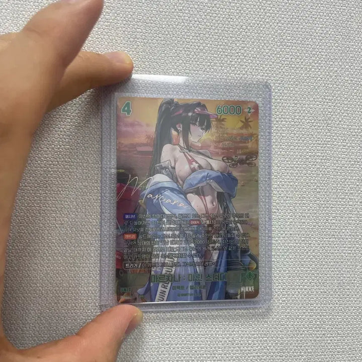 [BUNJANG] Nikke Marchana Autograph Card 2 Types Bundle Set / 니케 마르차나 사인카드 2종 일괄 판매 / 싸인 + 리더싸인
