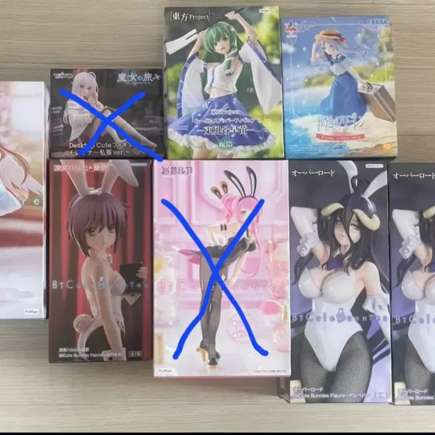 [BUNJANG] Sealed Bishoujo Figure Bundle Set / 미개봉 미소녀 피규어 일괄판매