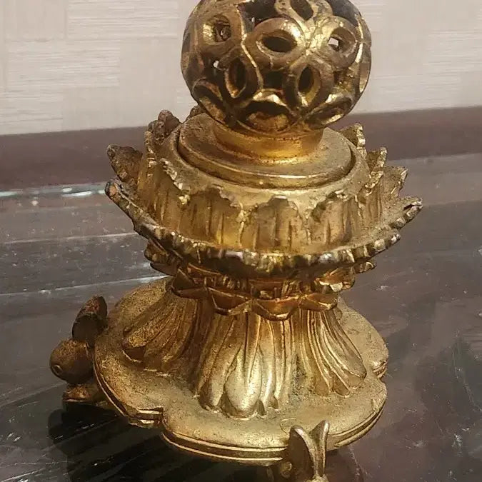 [BUNJANG] Korean National Treasure Lotus Pattern Incense Burner Replica / 국보 연화문 향로 재현품