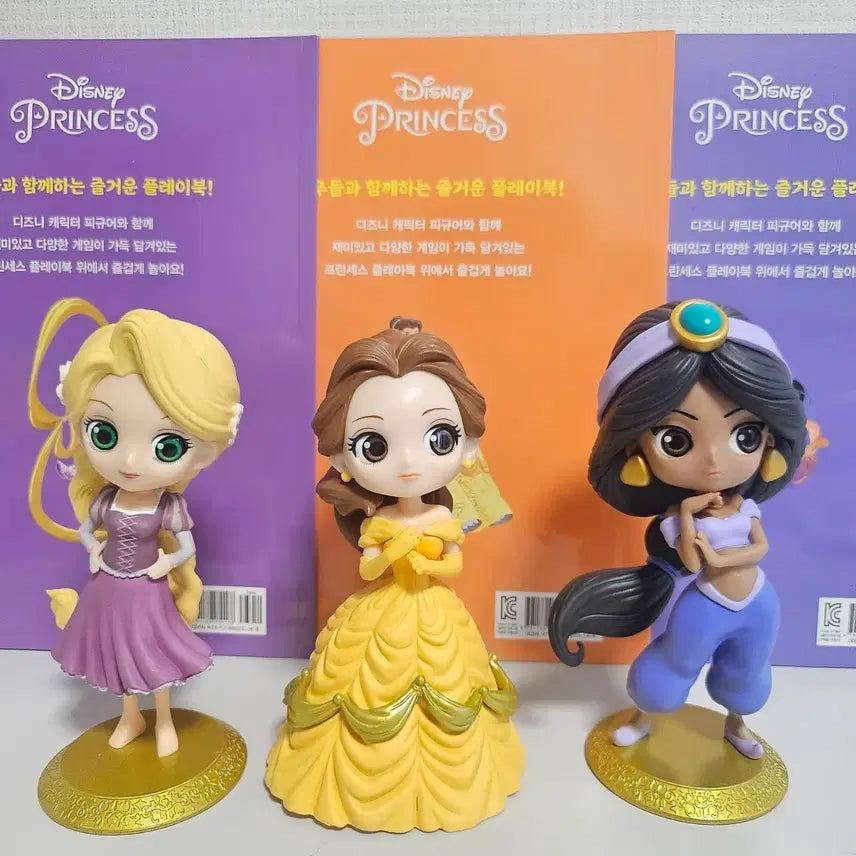 [BUNJANG] Disney Princess Playbook Figure 3-Set / 디즈니프린세스 플레이북 피규어 3종 세트 팝니다