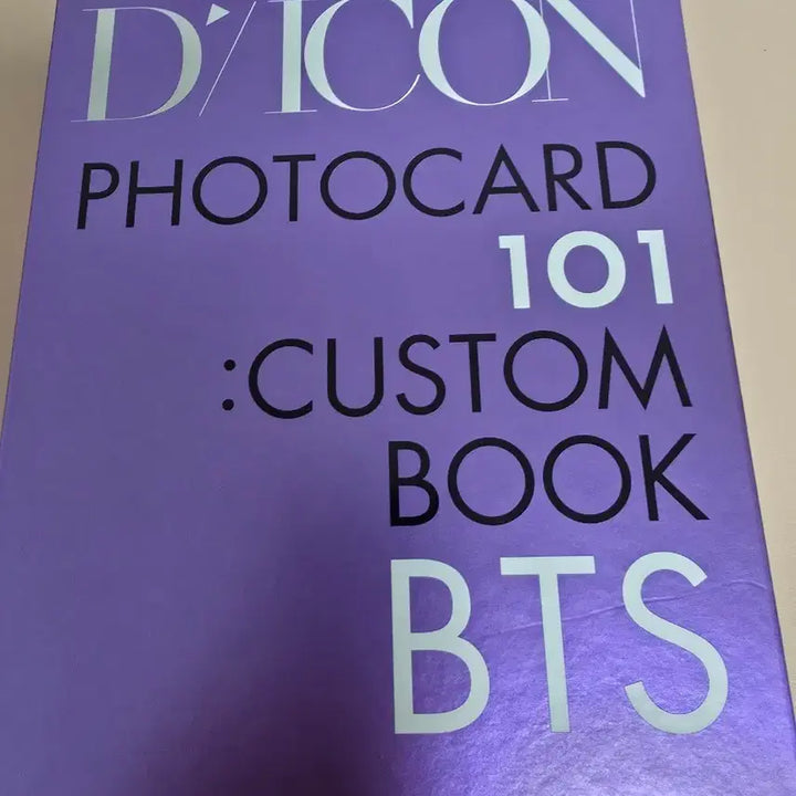[BUNJANG] BTS DICON Photocard 101 Custom Book / 방탄소년단 디아이콘 포토카드 101 커스텀북 BTS