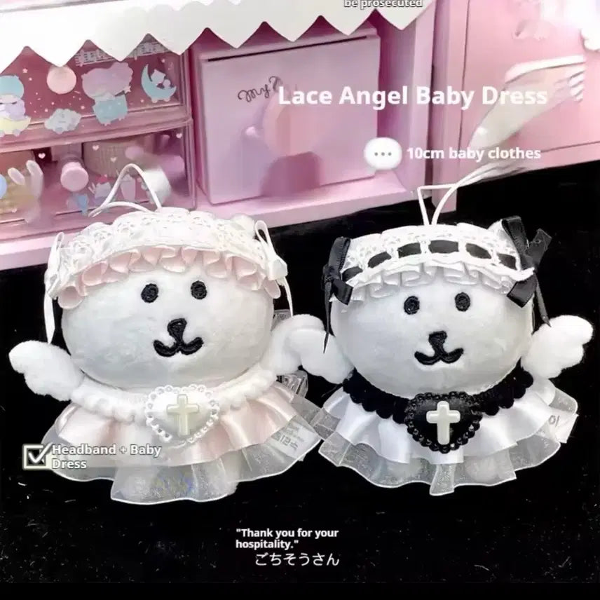 [BUNJANG] 10cm Doll Clothes (Black) / 10cm 인형 옷 양도(검정)