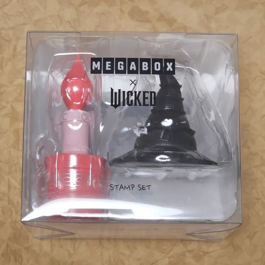 [BUNJANG] Megabox x Wicked Stamp Set (Sealed) / 메가박스 x 위키드 스탬프 세트(미개봉)