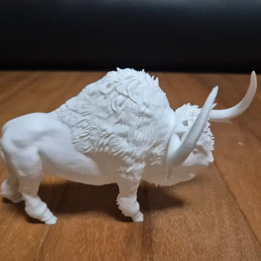 [BUNJANG] 3D Printed Prehistoric Bison Figurine PLA / 3D 프린팅 구석기시대 들소 피규어 PLA