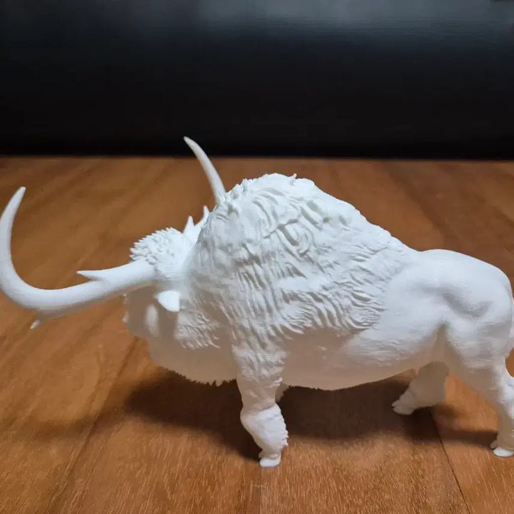 [BUNJANG] 3D Printed Prehistoric Bison Figurine PLA / 3D 프린팅 구석기시대 들소 피규어 PLA