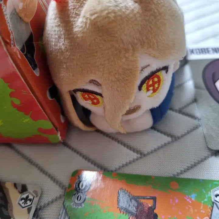 [BUNJANG] Chainsaw Man Plush and Card Bundle Set / 체인소맨 누이 지류 일괄