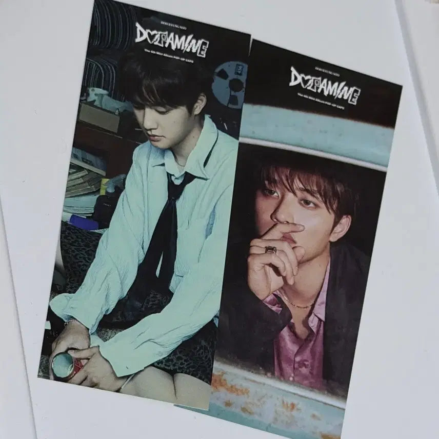 [BUNJANG] Doh Kyung Soo Dopamine Soundwave Bookmark Set / 도경수 도파민 사운드웨이브 북마크 2종 일괄 양도