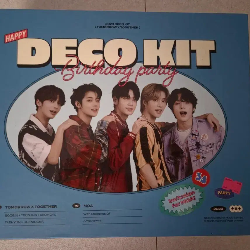 [BUNJANG] TXT 2023 Deco Kit / 투바투 2023 데코키트 양도