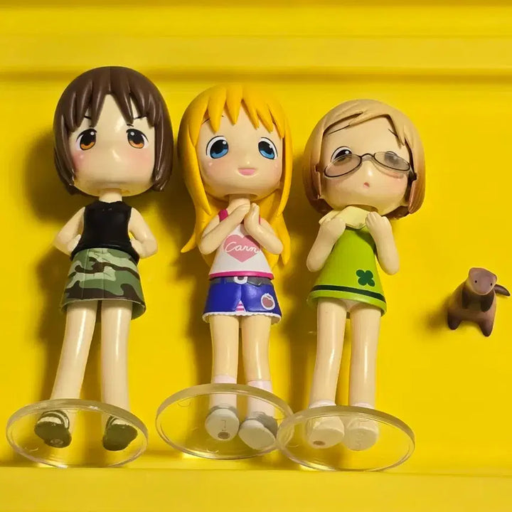 [BUNJANG] Strawberry Marshmallow Figure Bundle Set (3 Figures) / 딸기마시마로  피규어 3개 일괄