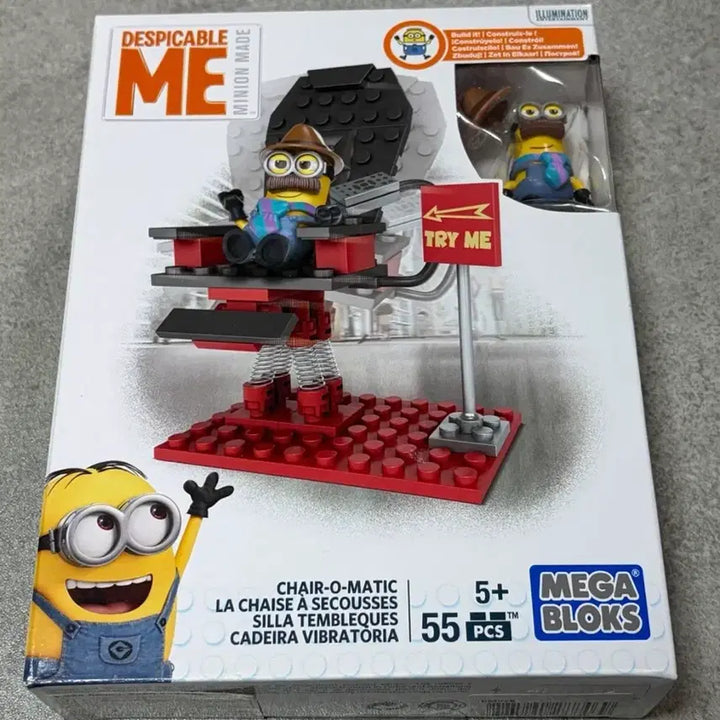 [BUNJANG] Mega Bloks Minions Chair-O-Matic (Discontinued) / (현재 단종된 상품)메가블록 미니언즈 체어오매틱