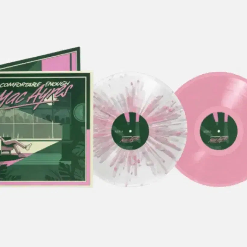 [BUNJANG] Mac Ayres - Comfortable Enough Pink Vinyl LP / 맥 아이레스 Mac Ayres - Comfortable Enough