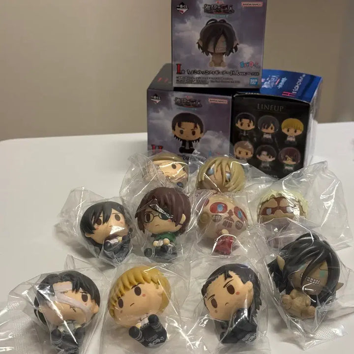 [BUNJANG] Attack on Titan Each Resolution Choco-Noko Full Set (10 Types) / 진격의 거인 각자의 결의 초코노코 10종 풀세트