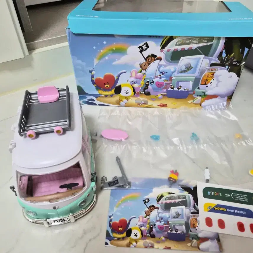 [BUNJANG] BT21 Camping Car Full Set / BT21 캠핑카