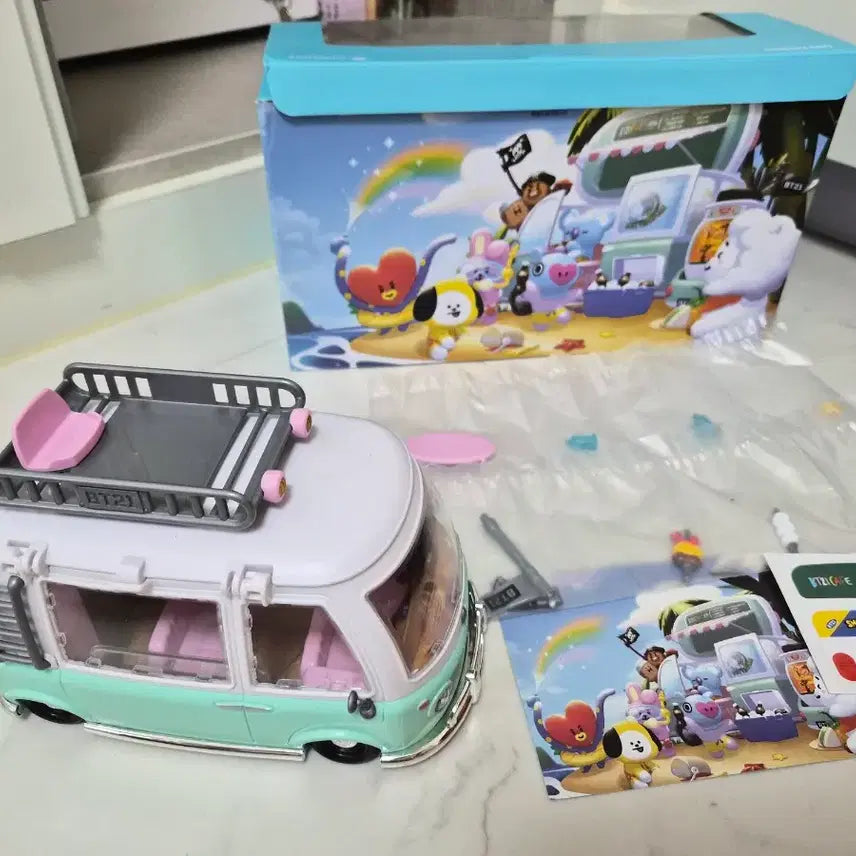 [BUNJANG] BT21 Camping Car Full Set / BT21 캠핑카