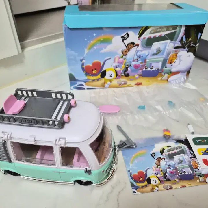 [BUNJANG] BT21 Camping Car Full Set / BT21 캠핑카