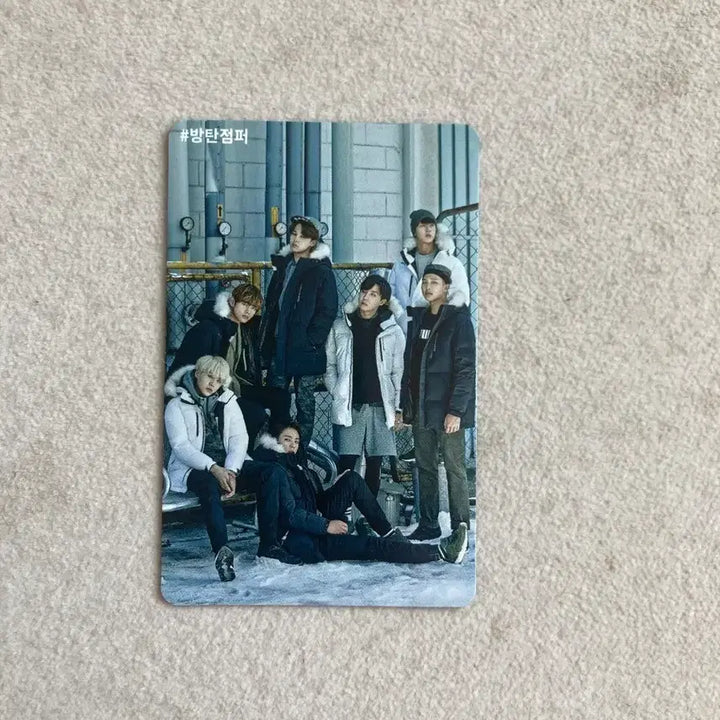 [BUNJANG] BTS Puma Group Photocard / bts puma 단체 포카