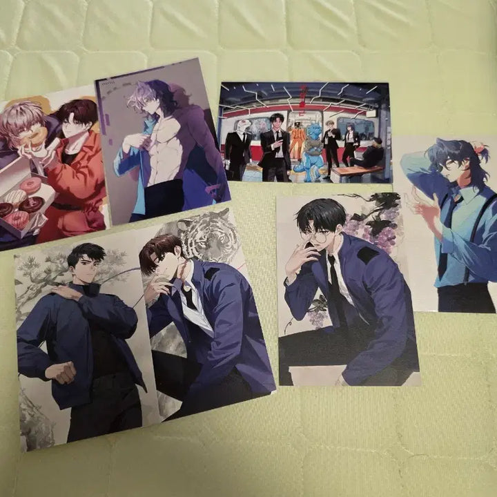 [BUNJANG] Postcard Set (7 Pieces) / 괴출/괴담에 떨어져도 출근해야 하는구나  엽서 7장