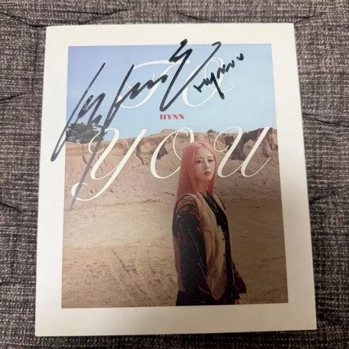 [BUNJANG] HYNN (Park Hye Won) Signed Album / 박혜원 to you 싸인반