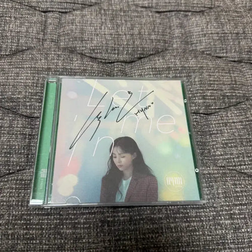 [BUNJANG] Park Hye-won Let Me In Signed Album / 박혜원 let me in 싸인반