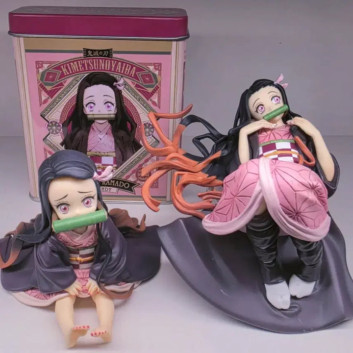[BUNJANG] Nezuko Tenohira Gem Palm Figure Set / 택포6)네즈코 테노히라 gem 손바닥 피규어 세트