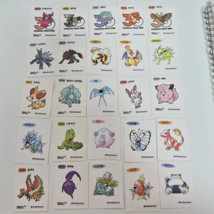 [BUNJANG] Pokemon Stickers / 포켓몬 띠부씰 팔아요