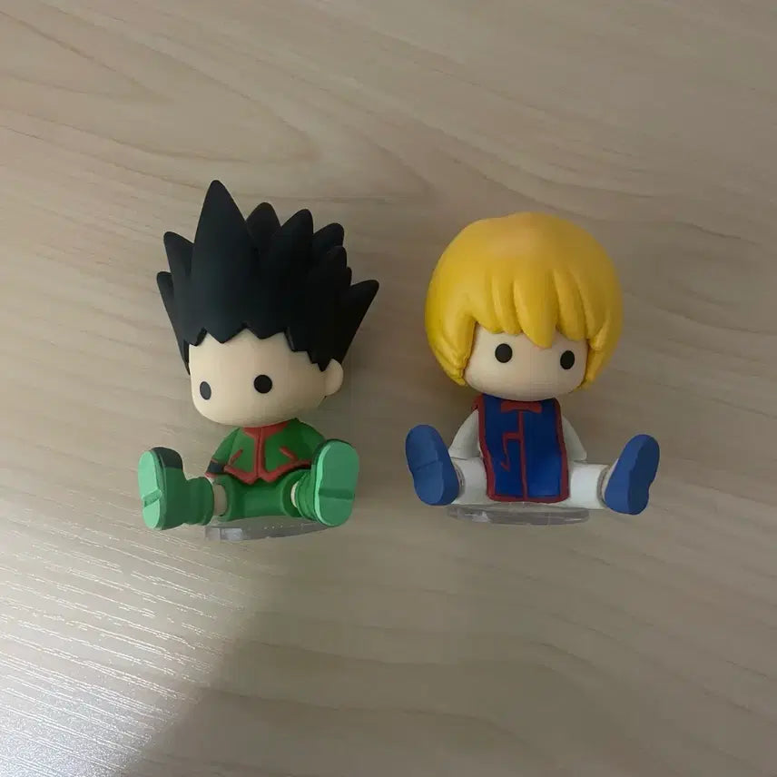 [BUNJANG] Hunter x Hunter Peta Doll Gon &amp; Kurapika Bundle Set / 헌터헌터 헌시조 페타돌 곤 크라피카