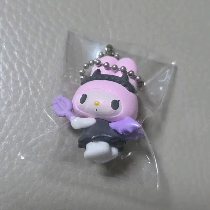 [BUNJANG] My Melody Devil Swing Gacha Keyring / 마이멜로디 악마데빌스윙 가챠 키링