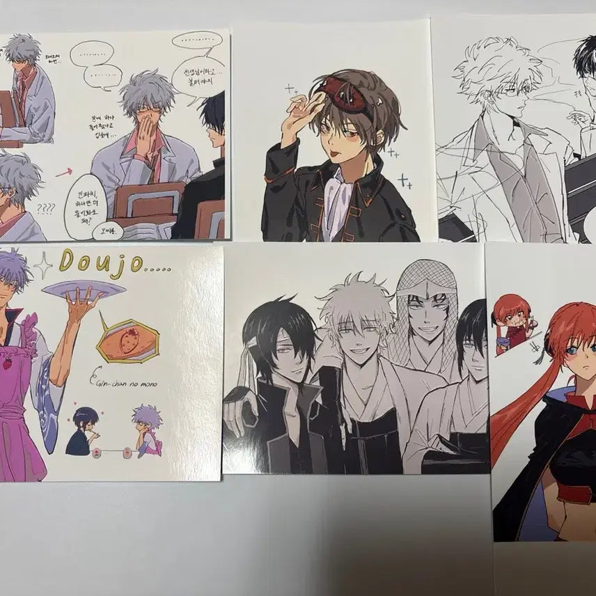 [BUNJANG] Gintama Clear File Bundle Set / 일괄) 은혼 프박 6장