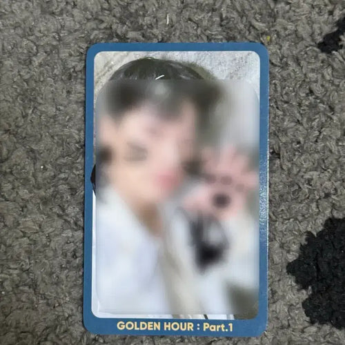 [BUNJANG] ATEEZ SAN Signed Photocard Golden Hour Part.1 / 에이티즈 산 싸인 포카 판매