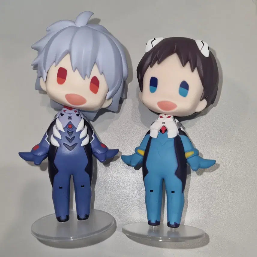 [BUNJANG] Evangelion Hello Good Smile Shinji &amp; Kaworu Bundle Set / 에반게리온 헬로굿스마일 신지 카오루 일괄